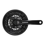 P�dalier v�lo vtt shimano ty501 7 - 8v 3 plateaux (42 - 34 - 24)