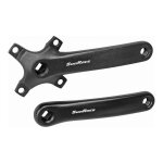 P�dalier v�lo de vtt sunrace fcm800 � axe carr� 175mm noir