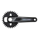 P�dalier vtt shimano deore fc - m6100 - 1 mono - plateau 12 vitesses 32 den