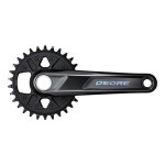 P�dalier vtt shimano deore fc - m6120 - 1 mono - plateau 12 vitesses 30 den