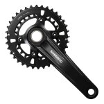 P�dalier vtt shimano fc - mt610 - b2 double plateau 12 vitesses 36 - 26 den