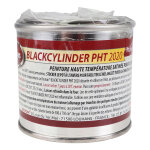 Peinture noir satin�e haute temp�rature pour cylindre et culasse fon