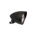 Phare highsider classic 1 fixation inférieure noir avec casquette Phare highsider classic 1 fixation inférieure noir avec casquette