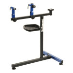 Pied d'atelier pliable bicisupport axe de roue 87cm x 48xm x 66xm