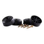 Pieds pour pouf cube o'neal seating cube noir 4 pices