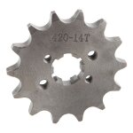 Pignon 14 dents pas 420 derbi