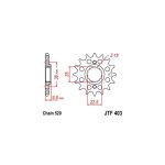 Pignon jt sprockets acier pas 520 15 dents - pour bmw g450 x 08 - 10