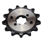 Pignon de sortie de bote doppler noir 420 13 dents derbi senda / gpr