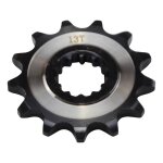 Pignon de sortie de bote doppler noir 420 13 dents moteur am6