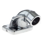 Pipe d'admission alu adaptable pour mbk 51 - droited. 15