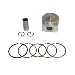 Piston alu d. 39 mm chemise fonte pour piaggio liberty 4t / et4 / lx 4t / zip