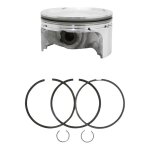 Piston b0190180002 pour piaggio 500 mp3 11 / gilera 500 fuoco 07 - / ap