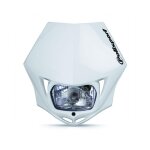 Plaque phare polisport mmx blanche