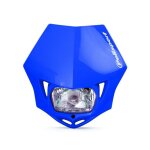 Plaque phare polisport mmx bleue yamaha