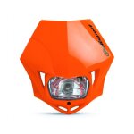 Plaque phare polisport mmx orange ktm