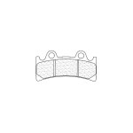 Plaquettes de frein cl brakes - m�tal fritt� - 2254a3 +