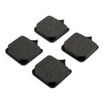 Plaquettes de frein galfer - g1054 semi - m�tal - fd262