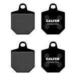 Plaquettes de frein galfer - g1054 semi - m�tal - fd304