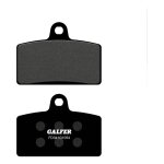 Plaquettes de frein galfer - g1054 semi - m�tal - fd341