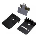 Plaquettes de frein m�talliques & ventil�es brakco shimano ultegra / 1