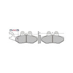 Plaquettes de frein rms - organique - 225102620 - aprilia sr motard / gi