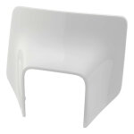 Plastique plaque phare acerbis blanc - husqvarna 250 / 450 fe 17 - 19