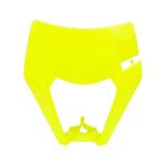 Plastique plaque phare rtech ktm 125 exc 17 - 19 jaune fluo