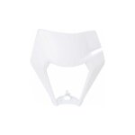 Plastique plaque phare rtech ktm 250 exc - f 2020 blanc (couleur oem six