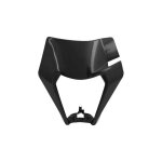 Plastique plaque phare rtech ktm 250 exc - f 2020 noir
