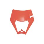 Plastique plaque phare rtech ktm 250 exc - f 2020 orange fluo