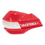 Coques de remplacement de prot�ge - mains acerbis x - factor - rouge / bl