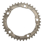 Plateau route 10v shimano 105 r5703 à130mm intermédiaire 39t 5 branc Plateau route 10v shimano 105 r5703 à130mm intermédiaire 39t 5 branc