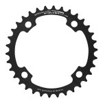 Plateau vélo de route ta 2x11v (34 à 42 dents) intérieur noir diam Plateau vélo de route ta 2x11v (34 à 42 dents) intérieur noir diam