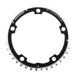 Plateau vélo de route stronglight 3x9 - 10v milieu (39 à 42 dents) noi Plateau vélo de route stronglight 3x9 - 10v milieu (39 à 42 dents) noi