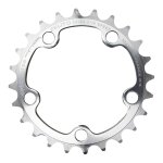 Plateau route ta zelito 3 x 9 / 10v � 74mm argent - 32 dents