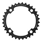 Plateau vtt ta 3x9 - 10 - 11v (42 à 46 dents) extérieur noir diam 104mm - Plateau vtt ta 3x9 - 10 - 11v (42 à 46 dents) extérieur noir diam 104mm -