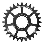 Plateau vtt ta one sh52 1x10 - 11 - 12v (28 � 38 dents) mono noir - 34 den