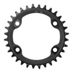 Plateau vtt shimano 1x12v (32 � 34 dents) noir - 34 dents