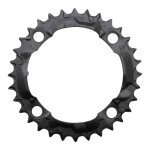 Plateau vtt shimano acera 3x8v milieu (32  22 dents) noir - 32 dents
