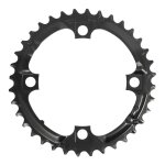 Plateau vtt shimano deore 3x9v milieu (36 dents) noir Plateau vtt shimano deore 3x9v milieu (36 dents) noir