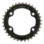 Plateau vtt shimano deore xt 2x11v extérieur (34 à 46 dents) noir - 3 Plateau vtt shimano deore xt 2x11v extérieur (34 à 46 dents) noir - 3