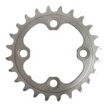 Plateau vtt shimano deore xt 3x10v intérieur (24 dents) argent Plateau vtt shimano deore xt 3x10v intérieur (24 dents) argent