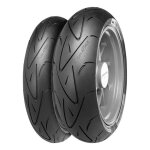 Pneu avant moto continental contisportattack 120 / 70 zr 17 58w tl