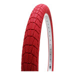 Pneu bmx 20 x1, 95 kenda slicks rouge tr Pneu bmx 20 x1, 95 kenda slicks rouge tr