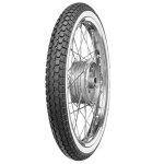 Pneu mobylette continental kks 10 2. 00 - 19 24b tt flancs blancs Pneu mobylette continental kks 10 2. 00 - 19 24b tt flancs blancs
