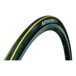 Pneu route 700x23 newton e - 01 noir liseret jaune ts