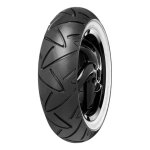Pneu scooter continental contitwist flancs blancs 130 / 70 - 12 62p tl