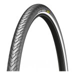 Pneu vlo city / vtc michelin protek max tr noir / flanc rflchissant