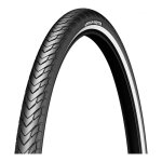 Pneu vlo city / vtc michelin protek tr noir / flanc rflchissant (700