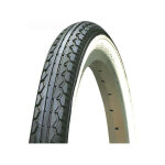 Pneu vlo de ville kenda 26x1. 75  tr noir / blanc